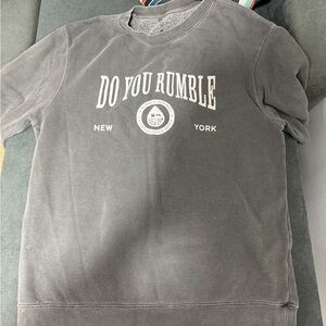 Gray 'Do You Rumble' Sweatshirt